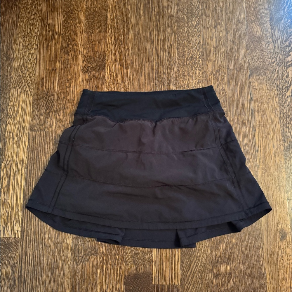 Lululemon Black Athletic tennis Skirt